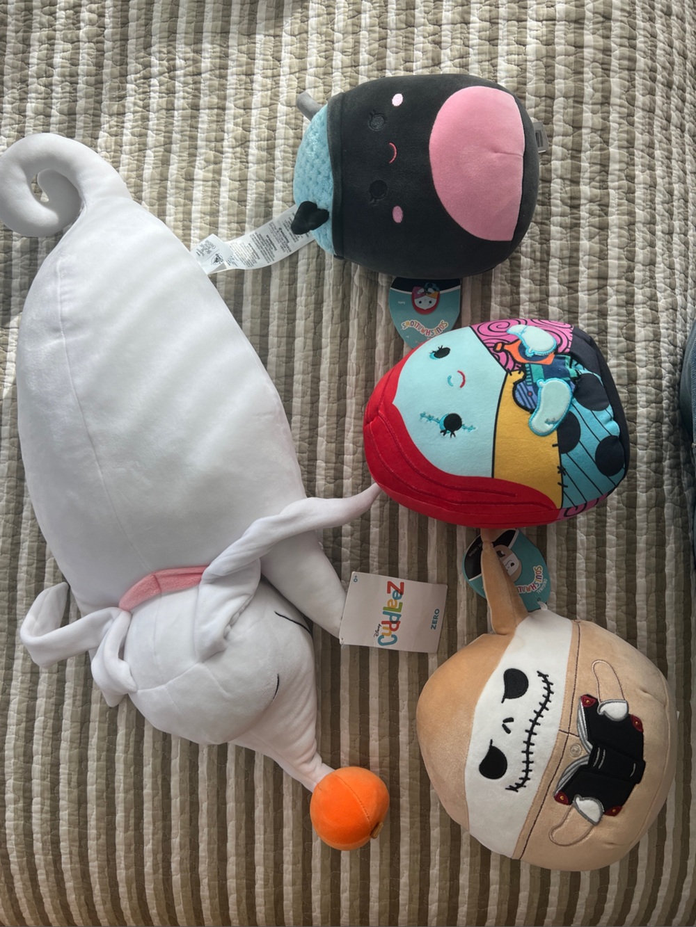 Tim Burton’s The Nightmare Before Christmas Sqishmallows and Disney Cuddleez